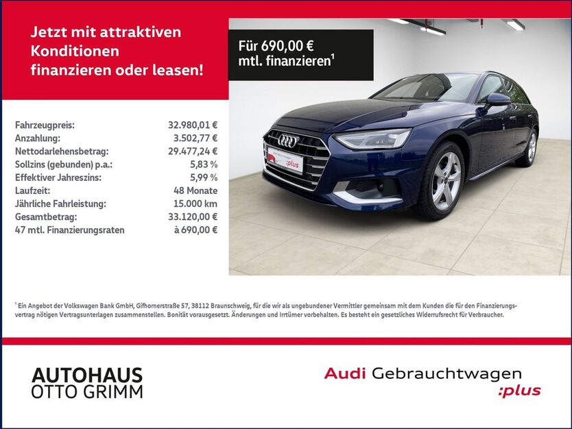 Audi A4 21.532 km 32.979 € Bitterfeld-Wolfen 06749