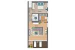 Etagenwohnung Queis Queis - 2 Zimmer, 58 m&sup2;, 499&euro; | Angebot:25776526