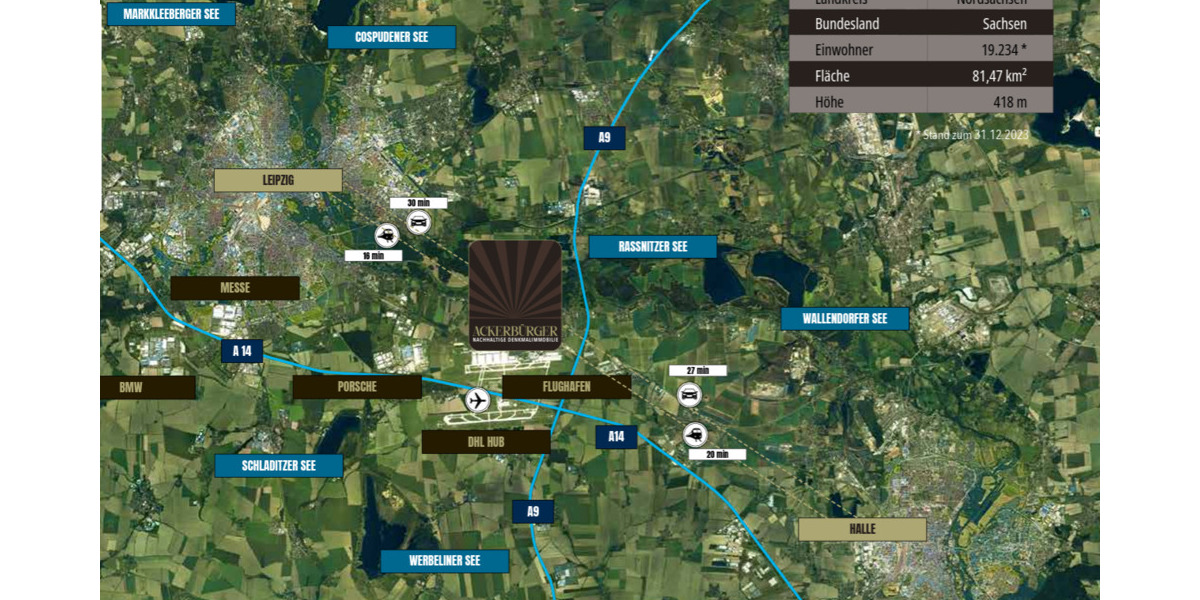 Etagenwohnung Schkeuditz - 2 Zimmer, 59 m&sup2;, 293.100&euro; | Angebot:24138024