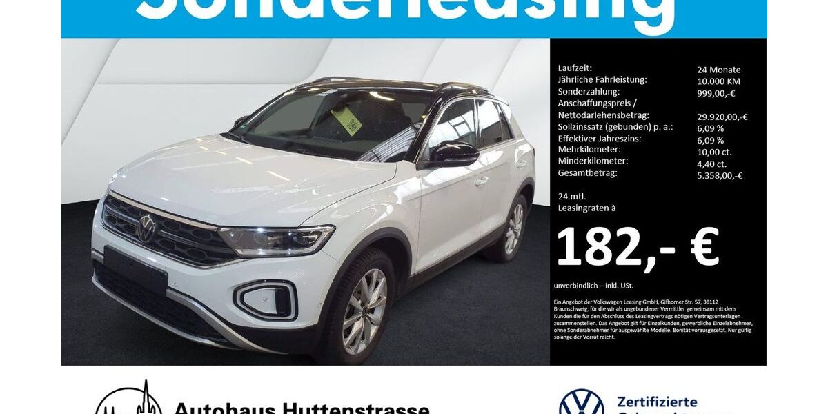 VW T-Roc 21.792 km 29.920 &euro; Halle (Saale) 06110