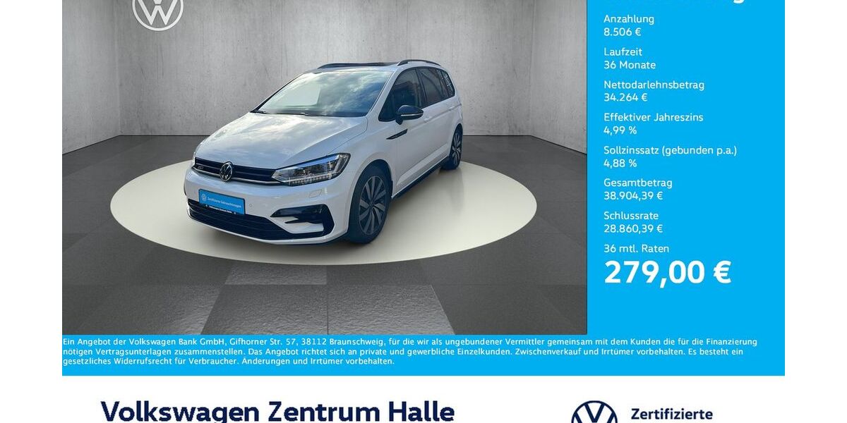 VW Touran 14.829 km 42.770 &euro; Halle/Saale 06110
