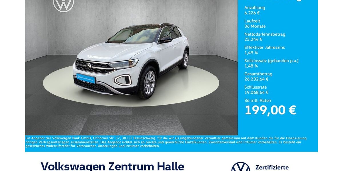 VW T-Roc 13.443 km 29.870 &euro; Halle/Saale 06110