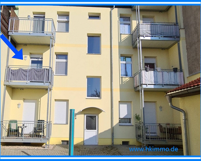 Schicke 2 - Raumwohnung mit Balkon in Köthen 2 zimmer