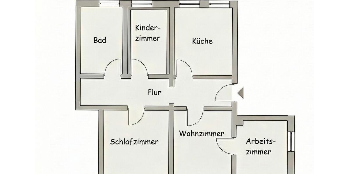 Erdgeschoßwohnung Leuna - 4 Zimmer, 82 m&sup2;, 800&euro; | Angebot:26367179