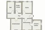 Erdgeschoßwohnung Leuna - 4 Zimmer, 82 m&sup2;, 800&euro; | Angebot:26367179