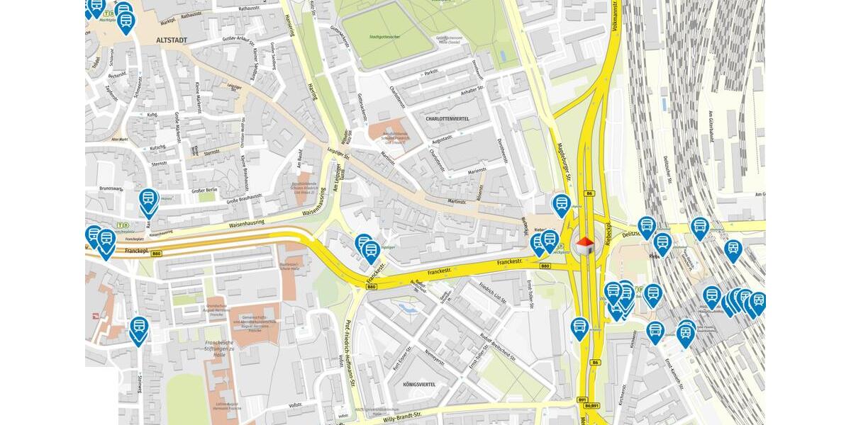 Gewerbeobjekt Halle (Saale) Damaschkestraße - 1.600&euro; | Angebot:20899017