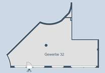Leerstehende Gewerbe- Lagerfläche auf 66 m² in Plagwitz-Lindenau