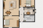 Etagenwohnung Delitzsch Döbernitz - 3 Zimmer, 59 m&sup2;, 89.000&euro; | Angebot:26487257