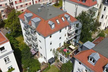 Gewerbe- Wohneinheit mit Gartenanteil & Stellplatz in Leipzig-Gohlis, provisionsfrei zu Erwerben