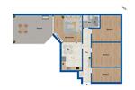 Dachgeschoßwohnung Halle (Saale) Am Wasserturm/Thaerviertel - 4 Zimmer, 103 m&sup2;, 285.000&euro; | Angebot:27096875