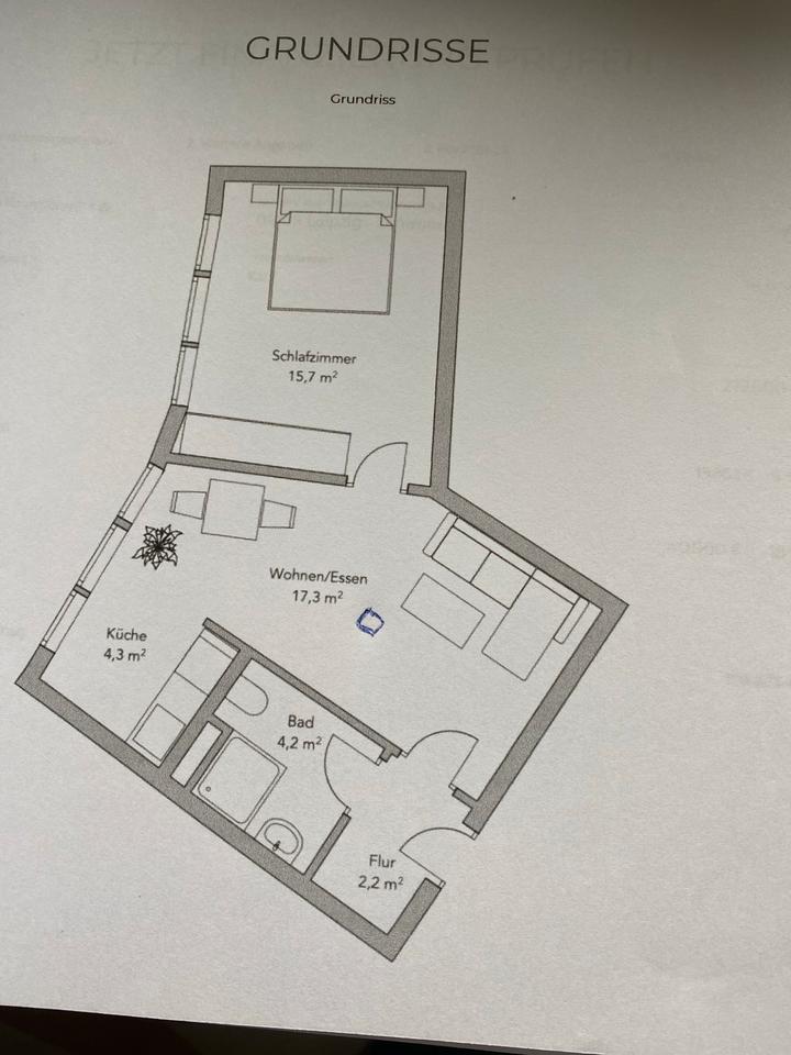 Möblierte Eigentumswohnung Zentrum Leipzig mit Stellplatz