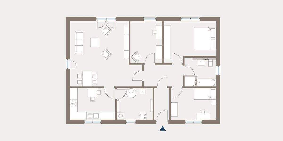 Bungalow Hohenthurm Hohenthurm - 4 Zimmer, 107 m&sup2;, 275.999&euro; | Angebot:24648330