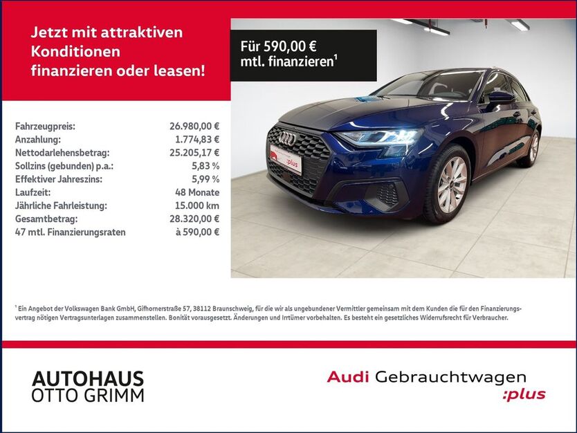 Audi A3 12.954 km 25.979 € Bitterfeld-Wolfen 06749