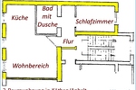 Mietwohnung 2 Zimmer,Küche,Bad