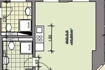 Schicke 1-RaumWohnung! Kleine EBK! Friedenspark in der Nähe!