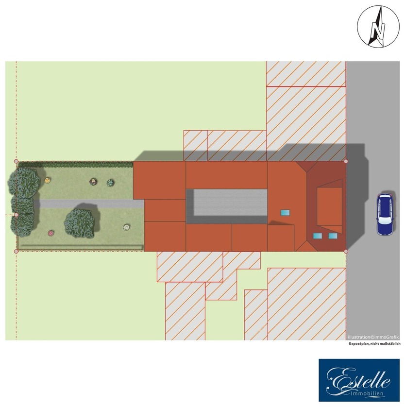 Zweifamilienhaus mit 2 getrennten Wohneinheiten - Garten - Nebengelass 7 zimmer