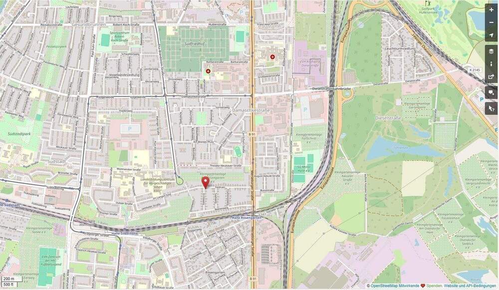 Doppelhaushälfte Halle (Saale) Damaschkestraße - 3 Zimmer, 96 m&sup2;, 229.000&euro; | Angebot:25773625