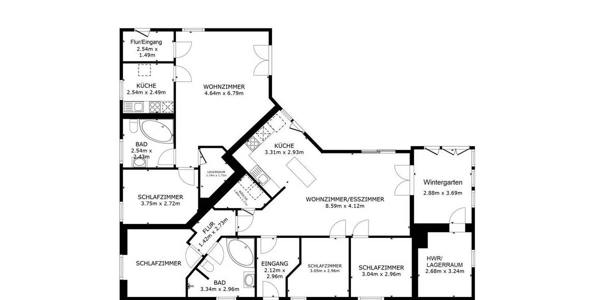 Bungalow Schkopau / Knapendorf Knapendorf - 6 Zimmer, 150 m&sup2;, 367.000&euro; | Angebot:25670328