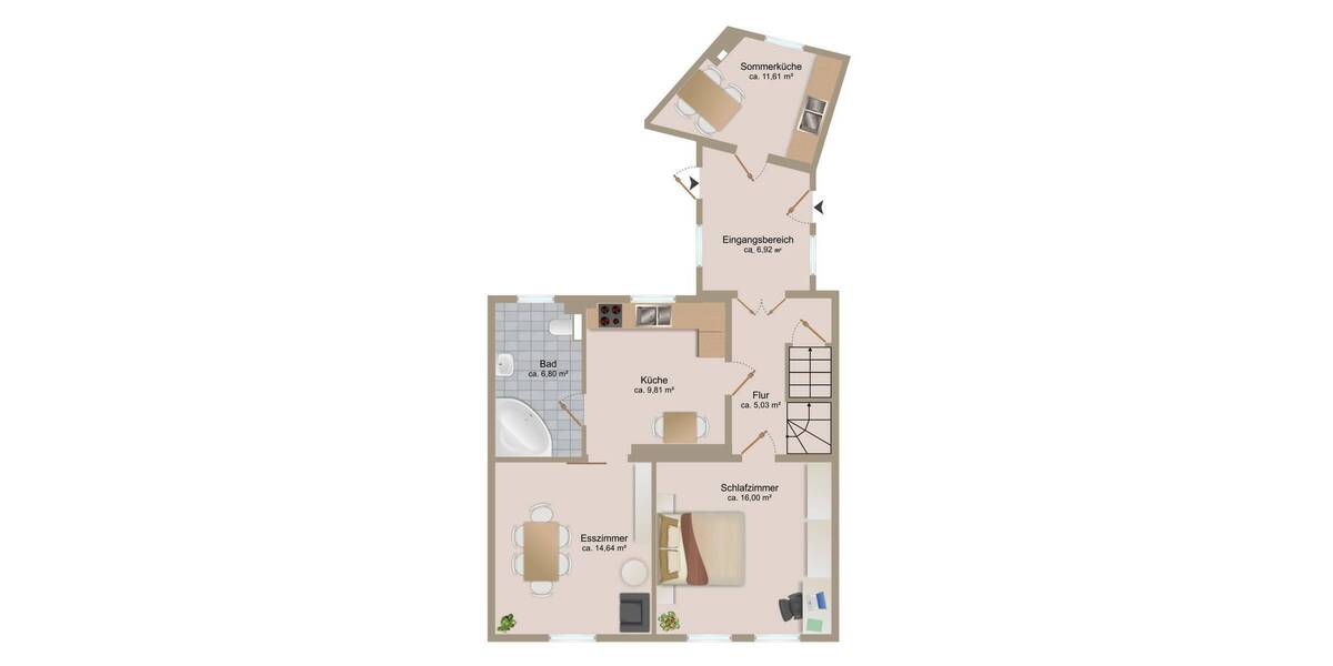 Einfamilienhaus Bitterfeld-Wolfen Reuden a d Fuhne - 6 Zimmer, 131 m&sup2;, 139.000&euro; | Angebot:26840761