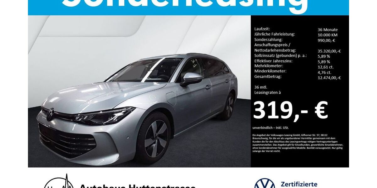 VW Passat Variant 26.147 km 35.320 € Halle (Saale) 06110