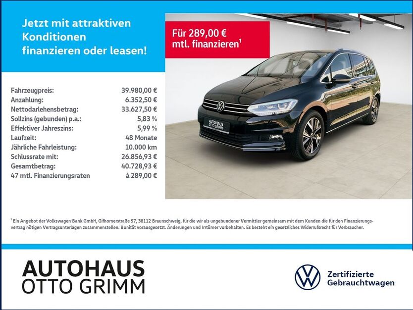 VW Touran 6.844 km 39.480 € Bitterfeld-Wolfen 06749