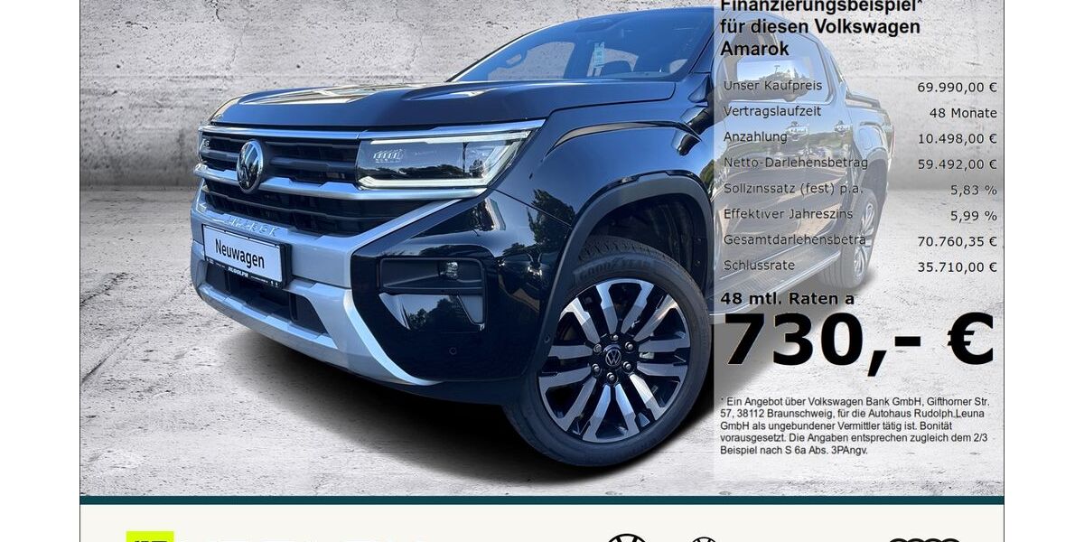 VW Amarok 4.000 km 64.990 &euro; Leuna 06237