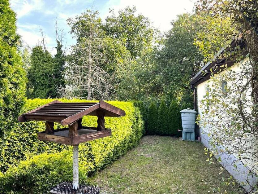 Idyllisches Einfamilenhaus mit Garage, überdachter Terrasse u. Garten in unmittelbarer Goitzschenähe