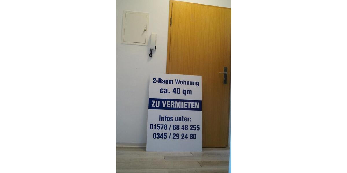 Etagenwohnung Teutschenthal - 2 Zimmer, 40 m&sup2;, 300&euro; | Angebot:25269842