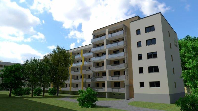 In der Herrichtung! 2-Räume mit Dusche, neu saniert, großer Balkon! 2 zimmer