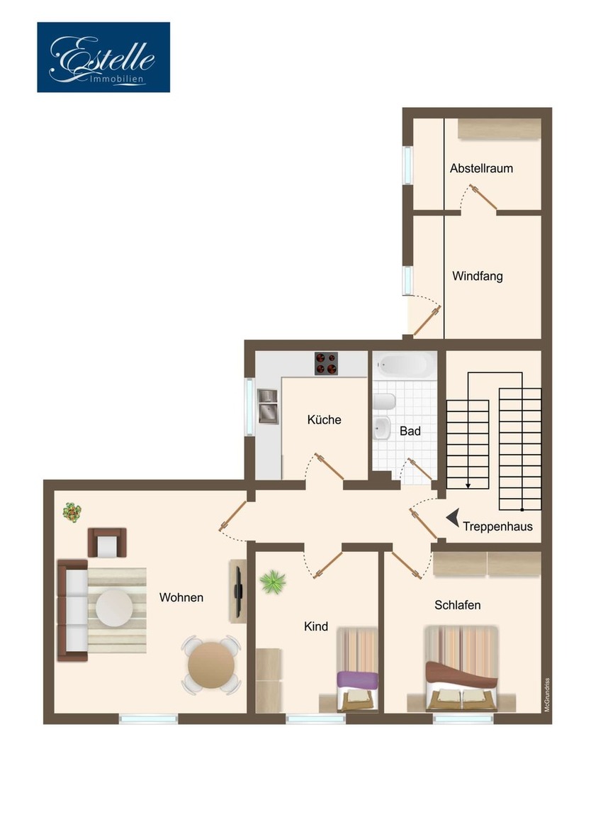 Im Herzen von Sandersdorf - 2 Familienhaus - 7 Zimmer - Garten- handwerkliches Geschick von Vorteil 6 zimmer