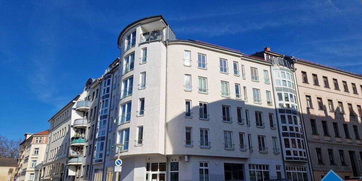 Etagenwohnung Halle (Saale) Innenstadt - 2 Zimmer, 53 m&sup2;, 100.000&euro; | Angebot:25385845