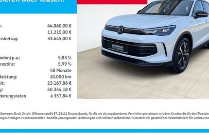 VW Tiguan 3.500 km 44.860 &euro; Bitterfeld-Wolfen 06749