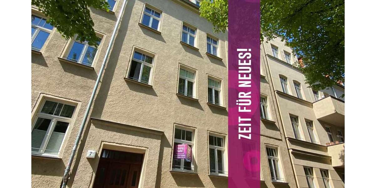 Etagenwohnung Halle Am Wasserturm/Thaerviertel - 3 Zimmer, 100 m&sup2;, 1.100&euro; | Angebot:27141894