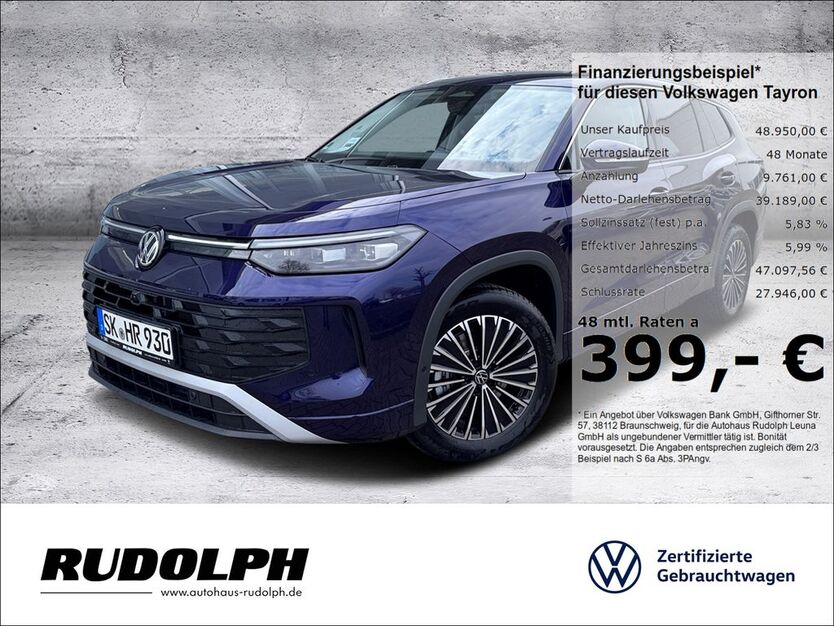 VW Tayron 6.200 km 48.950 € Leuna 06237