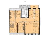Großartige Dachgeschoss-Wohnung in der Messestadt