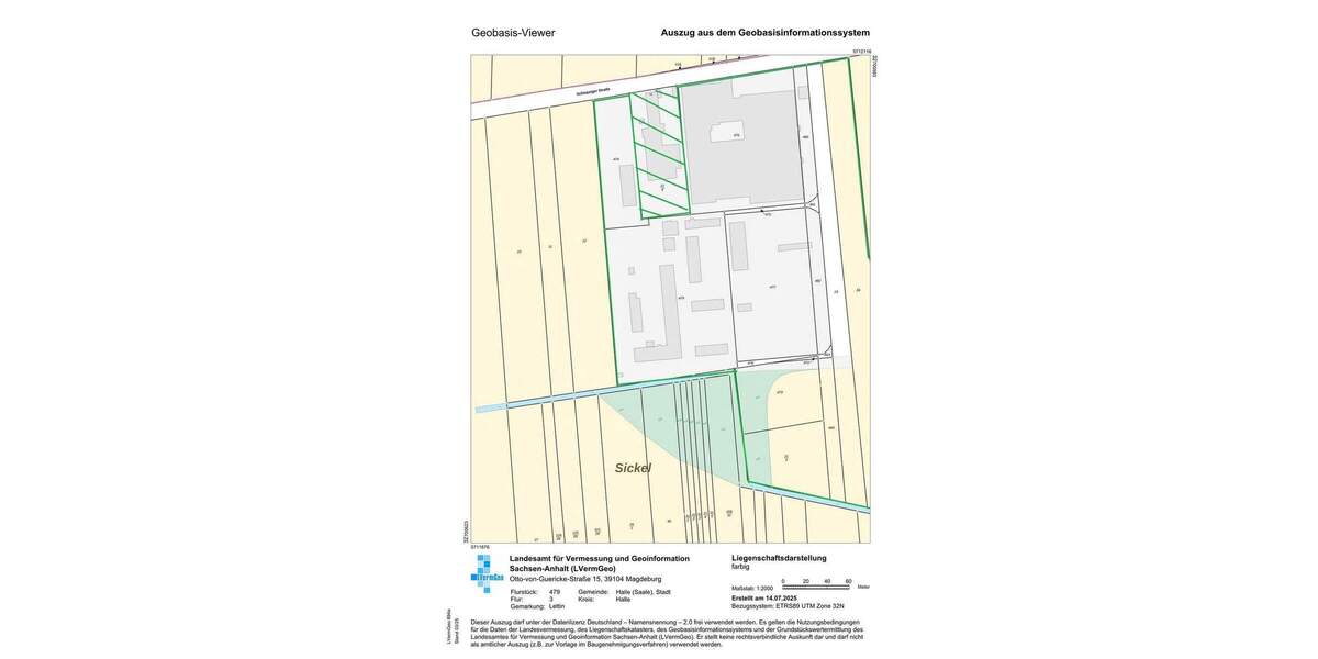 Gewerbeobjekt Halle (Saale) Lettin - 2.500.000&euro; | Angebot:25680273