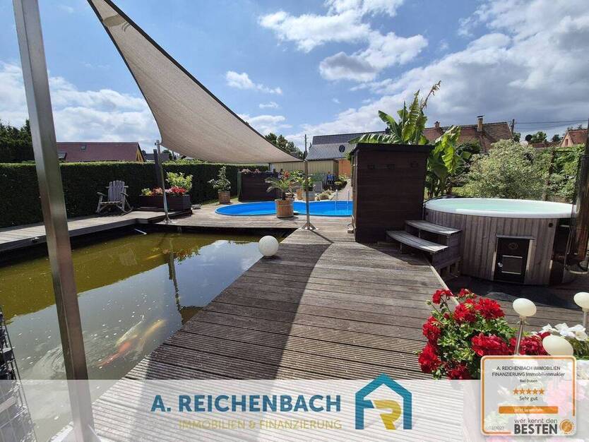 Modernisierte Doppelhaushälfte mit traumhaftem Grundstück und Wellness-Oase zu verkaufen!