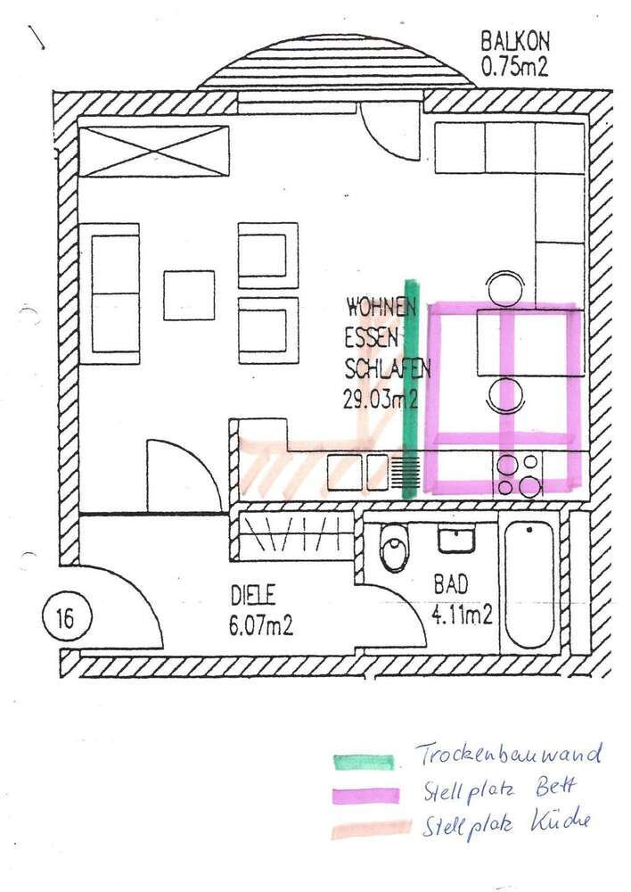 Moderne Single-Wohnung als Kapitalanlage