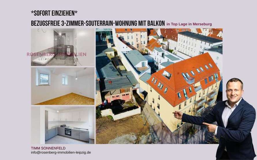 Wohnung zum Mieten in Merseburg 999 € 96.65 m²