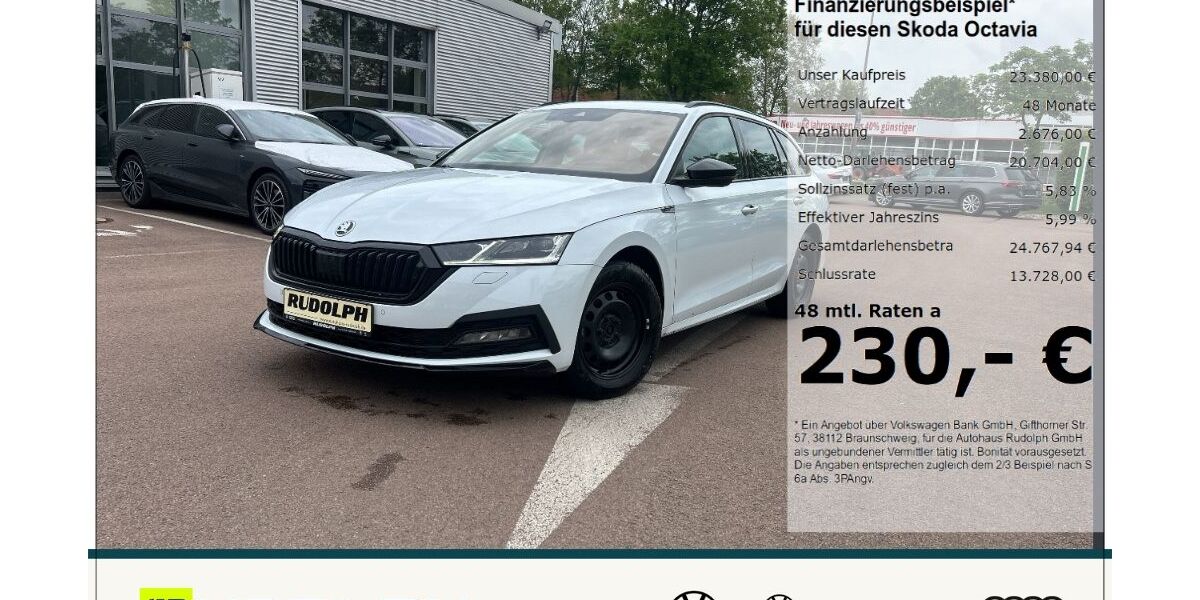 Skoda Octavia 121.591 km 23.380 &euro; Merseburg 06217