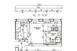 Etagenwohnung Bitterfeld Anhaltsiedlung - 2 Zimmer, 31 m&sup2;, 250&euro; | Angebot:26799300