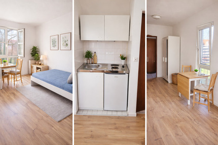 Wohnung Markranstädt - 1 Zimmer, 20 m&sup2;, 250&euro; | Angebot:25311299