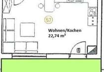 2-Raum-ETW mit Terrasse und eigenem Garten in der beliebten Südvorstadt