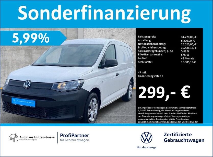 VW Caddy 10.654 km 27.920 € Salzatal OT Bennstedt 06198