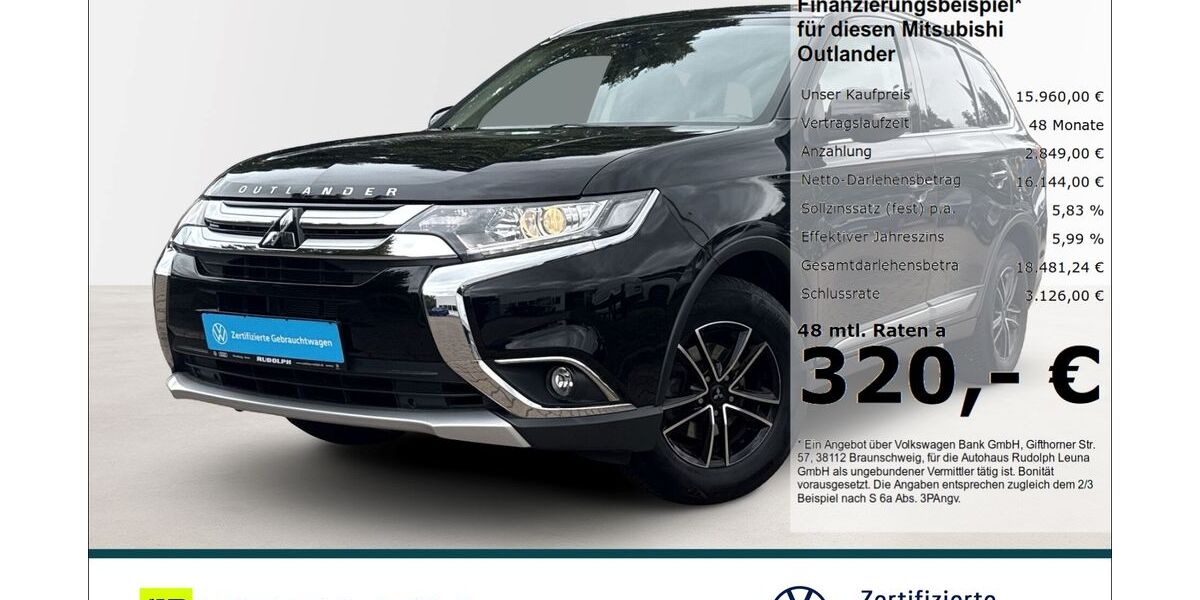 Mitsubishi Outlander 50.050 km 15.960 &euro; Leuna 06237