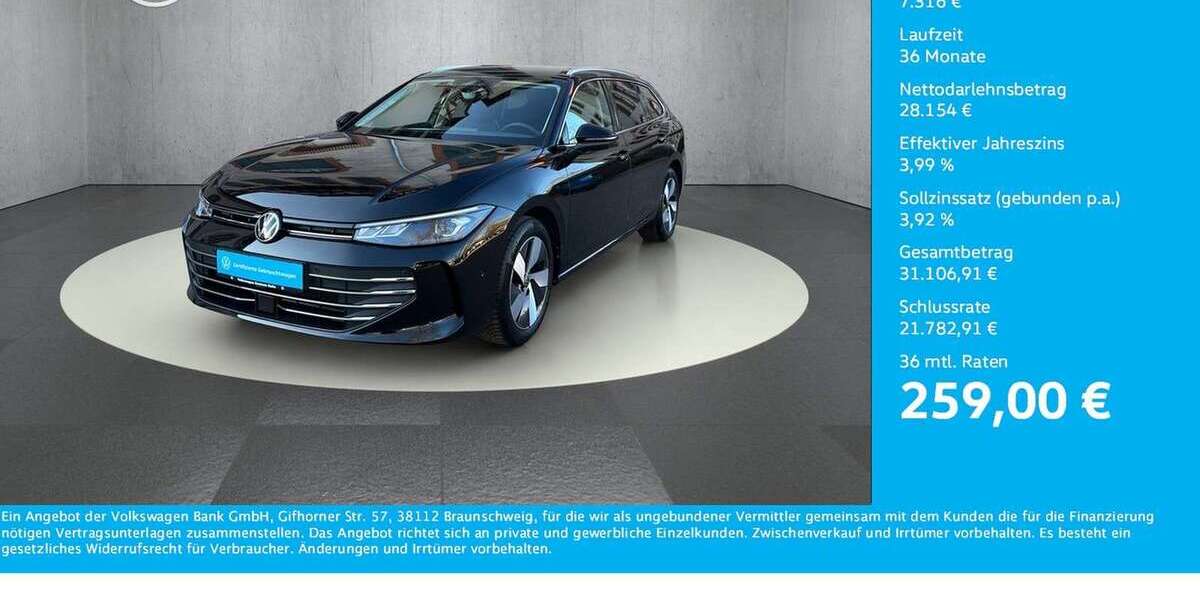 VW Passat Variant 25.859 km 35.470 &euro; Halle 06110