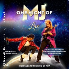 One Night Of MJ - The Tribute To The King Of Pop! 04.03.2027 GEORG-FRIEDRICH-HÄNDEL HALLE