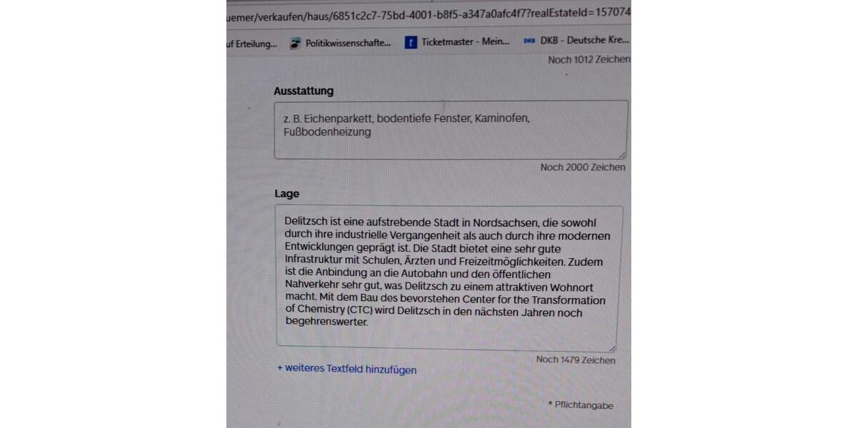 Mehrfamilienhaus, Wohnhaus Delitzsch - 22 Zimmer, 688 m&sup2;, 999.000&euro; | Angebot:24977786