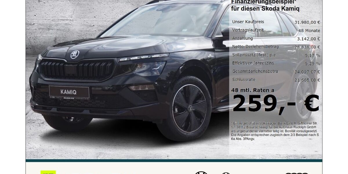 Skoda Kamiq 5.000 km 30.680 &euro; Merseburg 06217