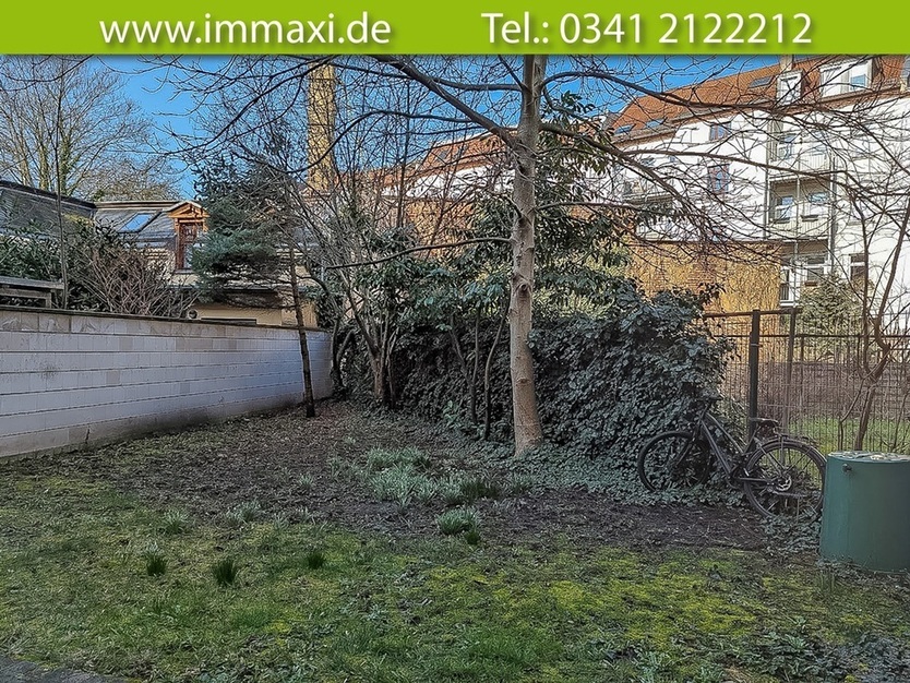 CONNEWITZ + 1 RAUM Wohnung ZUM KAUF + ERDGESCHOSS + BALKON + PARKETT